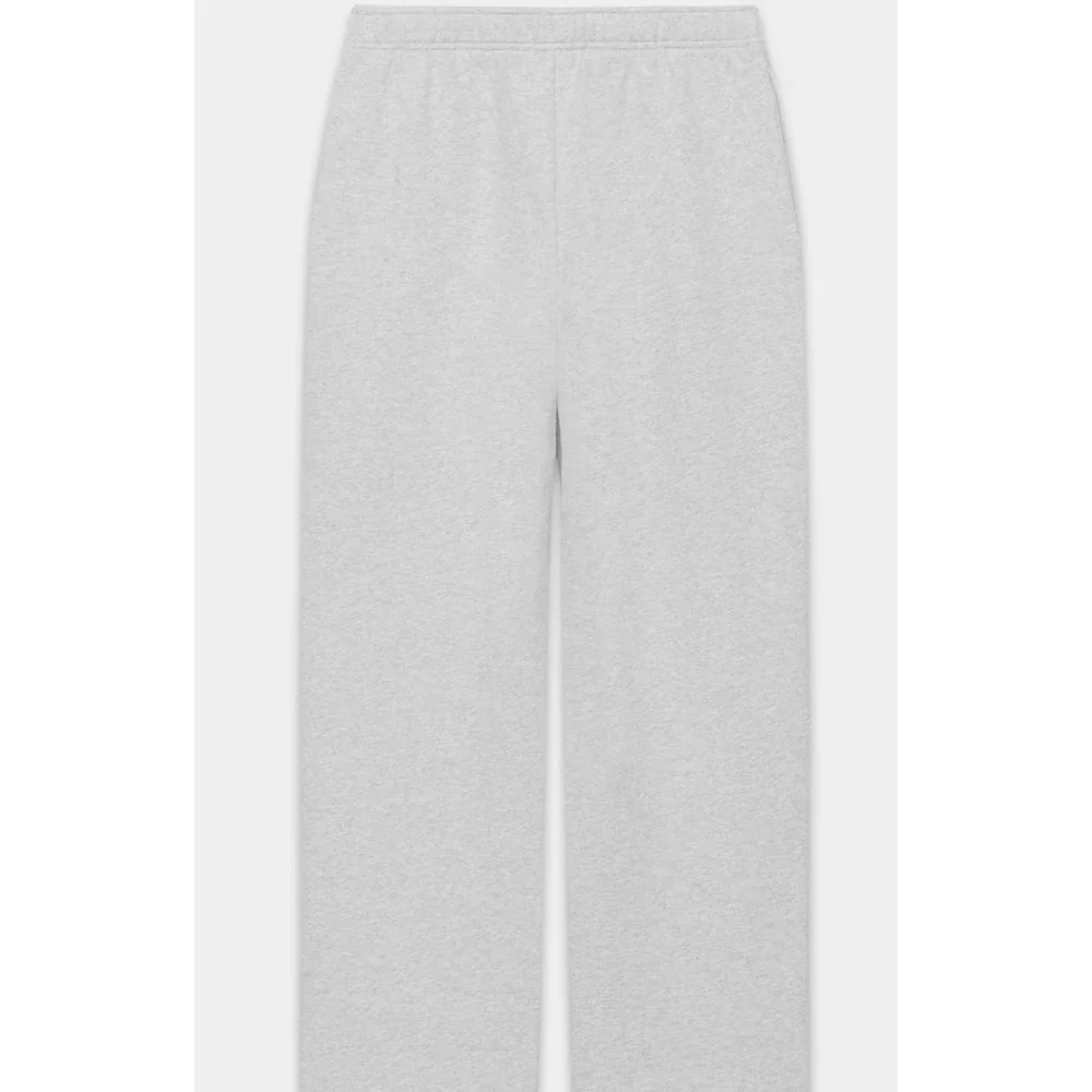 Aritzia Tna Cozy Sweatfleece Mega Straight Sweatpants Heather Chrome XL Grey - Picture 7 of 7